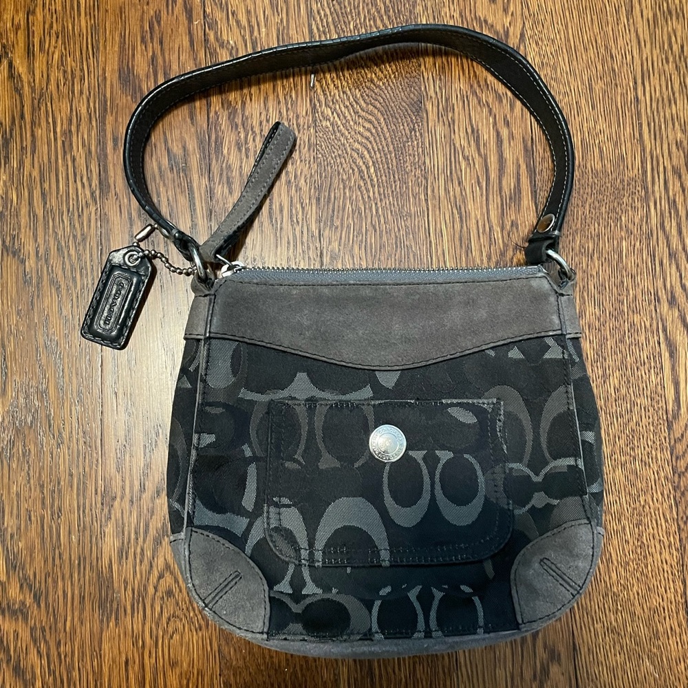 Coach mini black bag - mid 2000s
